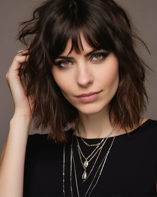 AI-generated portrait of Remi, a fictional character