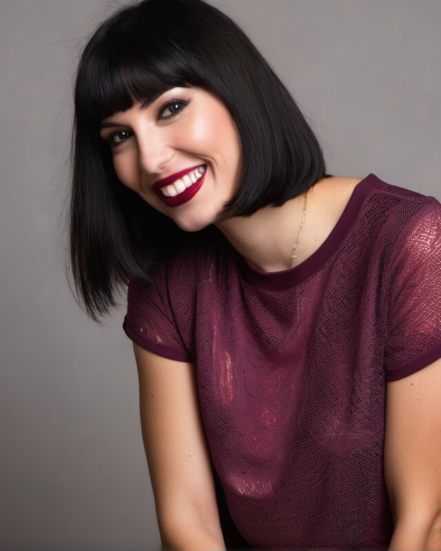 AI-generated portrait of Wren, a fictional character